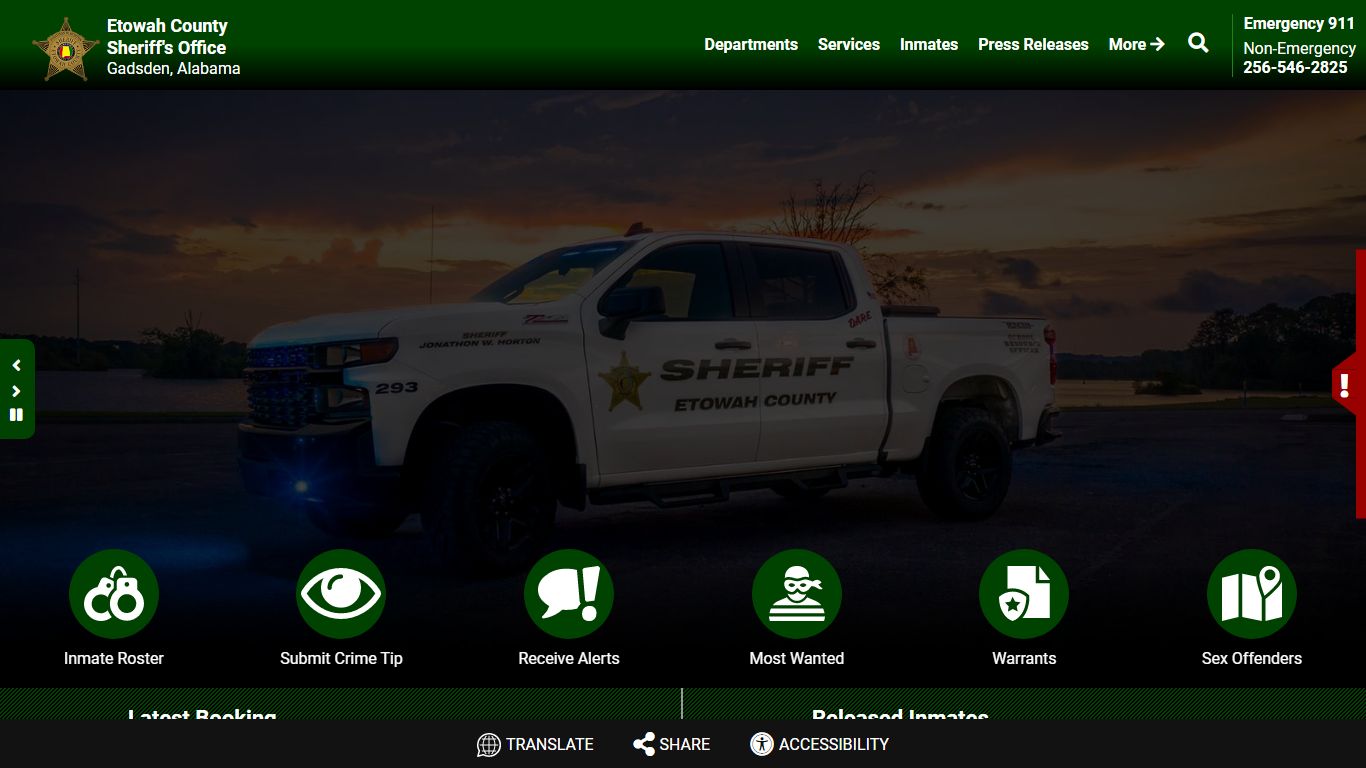 Inmate Roster (529) - Etowah County Sheriff